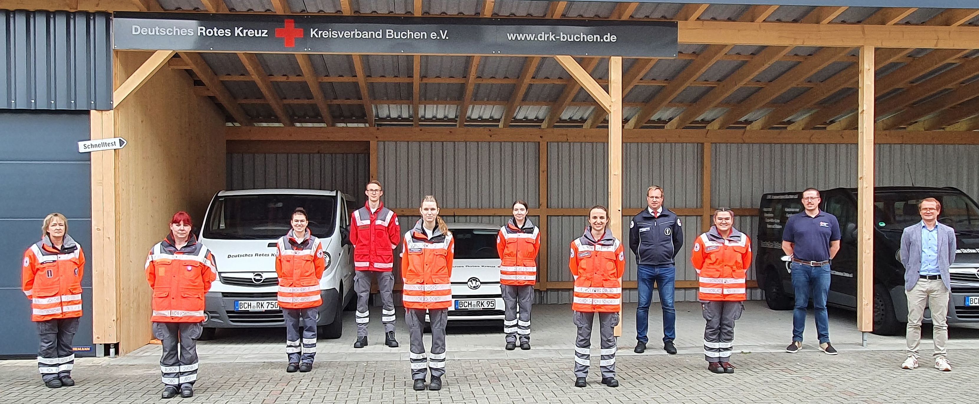 neue DRK Sanitäter 2021